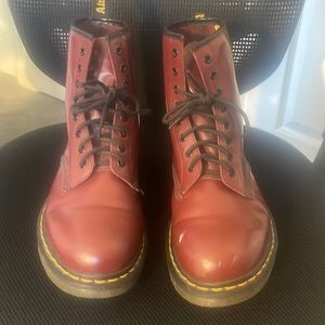 Burgundy Dr. Martens